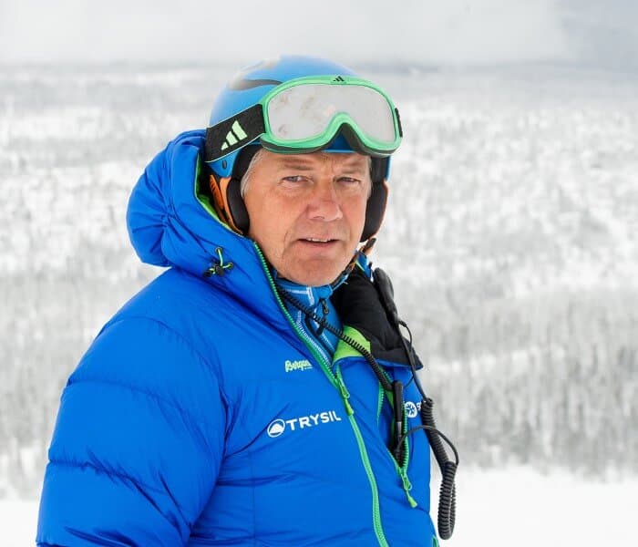 I BAKKEN: Driftssjef Jan Linstad i Skistar Trysil oppfordrer alle til å kjøre hensynsfullt og være observante i skibakken i påsken. Foto: Ola Matsson.