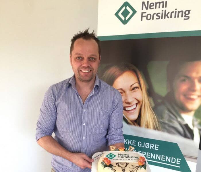 Daglig leder i Drammen Assuranse Svenn-Erik Zachariassen. Foto: Nemi Forsikring