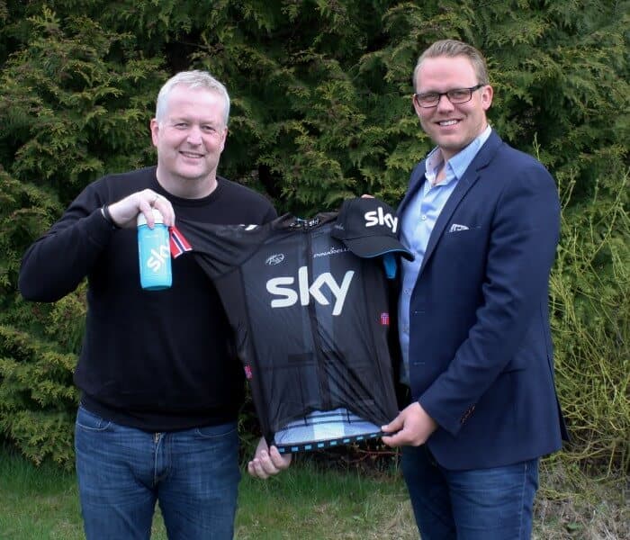 Runar Johansen og Anders Høibråten i Forsikringshuset Ringerike.