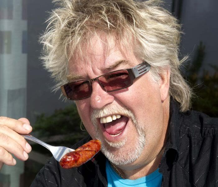 Den store pølsetesten. I testpanelet er Tore Halvorsen, Ole Ivars-vokalist og pølseentusiast. Foto: Espen Braata/VG/NTB scanpix