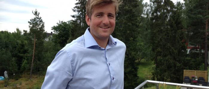 Håkon Olaussen (37) fra Nesodden. (Foto: Privat)
