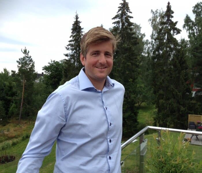 Håkon Olaussen (37) fra Nesodden. (Foto: Privat)